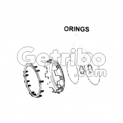 Komplet o-ringów B2 TF60 09G 2 szt.-105005