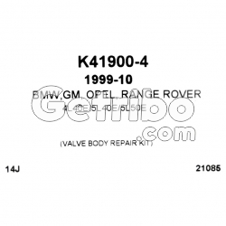Zestaw uszczelnień podziałowych sterownika GM 5L40 4L40E 5L40E BMW Open Range Rover (99-10)-106783