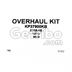 Zestaw uszczelnień OHK 6R60 6R75 6R80E (15-18)-107610